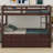 Wood Bunk Bed With Trundle And Drawers-865284772