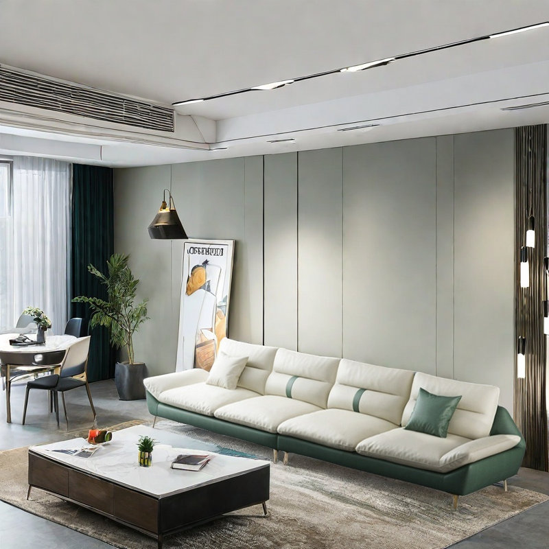 Canapé Nordic, H 45,28 po x l 148,03 po x P 43,31 po, 5