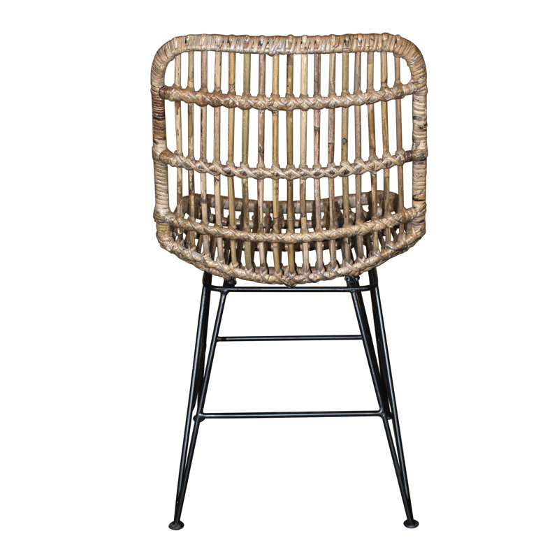 Chaise d'appoint Valetta, Brun