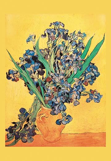 Buyenlarge Vase Avec Irises by Vincent Van Gogh Print | Wayfair