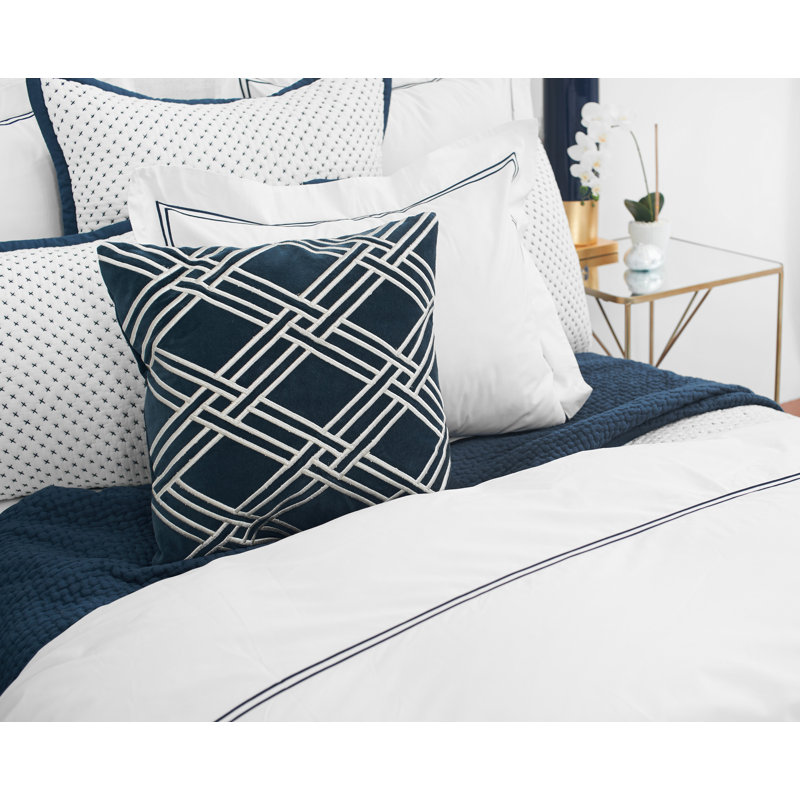 Housse de couette en coton Coltrane, Housse de couette pour grand lit, Encre