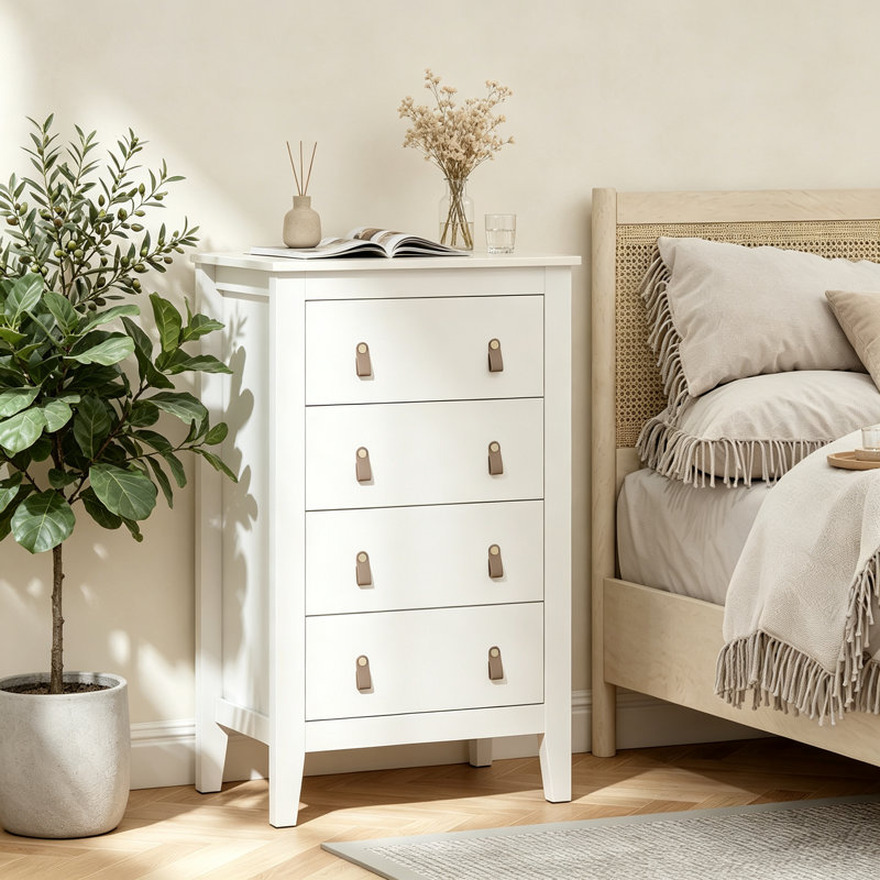Chest of Drawers, White