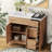 36'' Single Bathroom Vanity with Ceramic Top