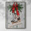 «Christmas Holiday Art XCV», reproduction d'art encadrée - bois massif-1636077638
