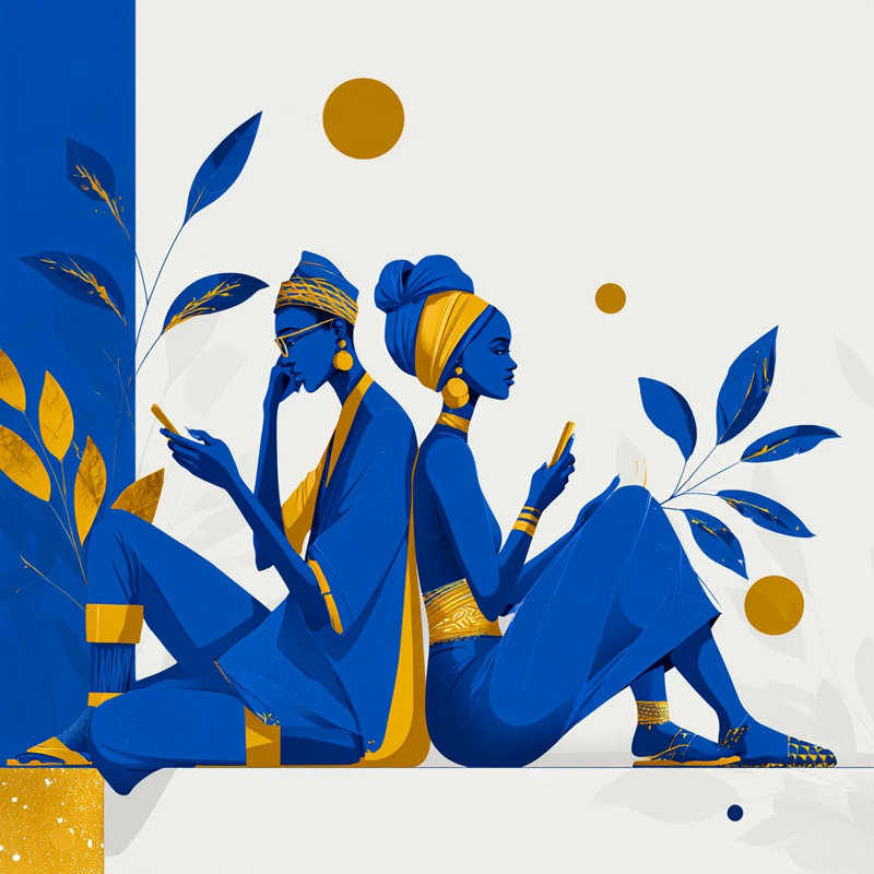 Art mural partagé sur toile tendue, H 12 po x l 12 po x P 1 po