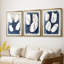FLORAL Series DCCV III - Impression encadrée sur mesure de qualité supérieure - 3 pièces-235715790-235715788