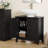 Modern Bathroom Sink Cabinet With Removable Shelf-1755295985