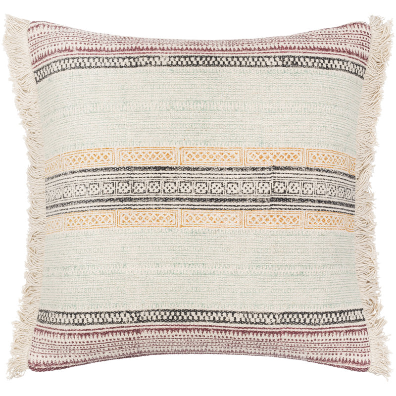 Coussin Zendaya, Polyester / bourre de polyester, 22 po x 22 po