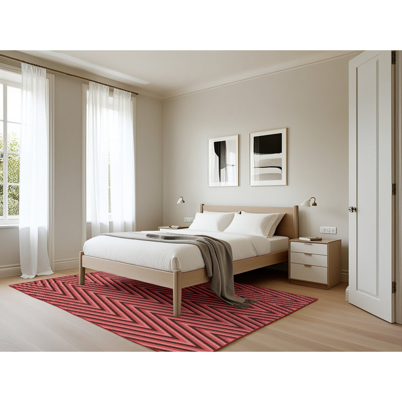 Washable Indoor Rug, Rectangle 5' x 7'