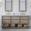 Ensemble de meuble-lavabo double 72 po Constanta-1111120627