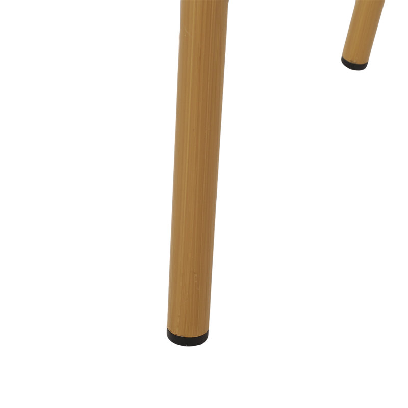 Chaises d'extérieur en polyuréthane et aluminium pour l'extérieur, ensemble de 2