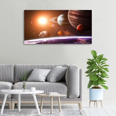 Solar System - Wrapped Canvas Print