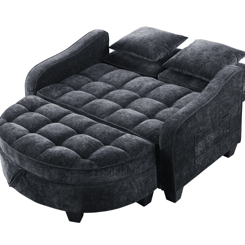 Canapé-lit double, Black
