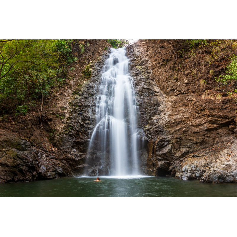 Montezuma Waterfall - Wrapped Canvas Print, 81cm H x 122cm W x 3.8cm D