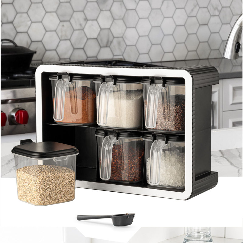 7 Pieces Spice Jar Set
