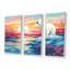 «Sunrise Bear», art mural-29812567-29812571