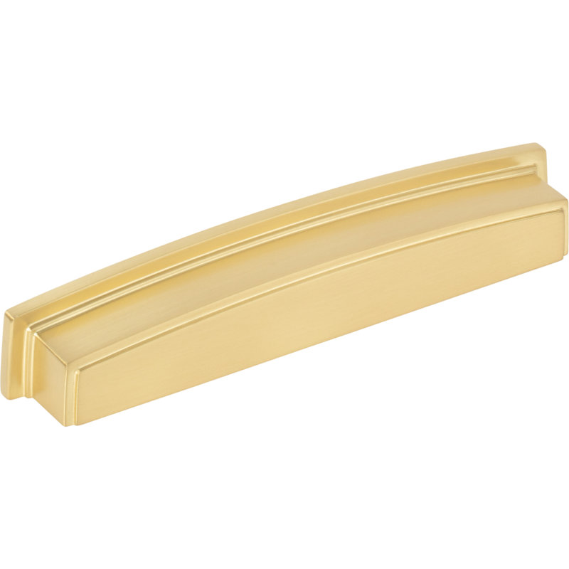 Cup / Bin Pull, Brushed Gold