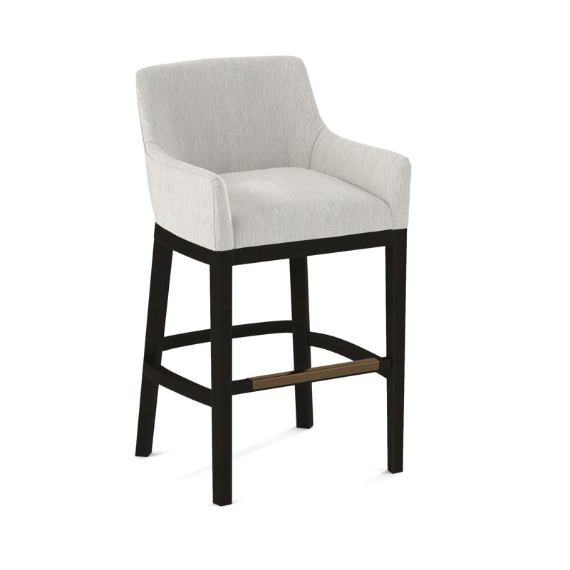 Upholstered Stool, Espresso, 61492-88