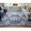 Tapis bleu glacier / argenté / gris Braymer Southwestern-1391734964