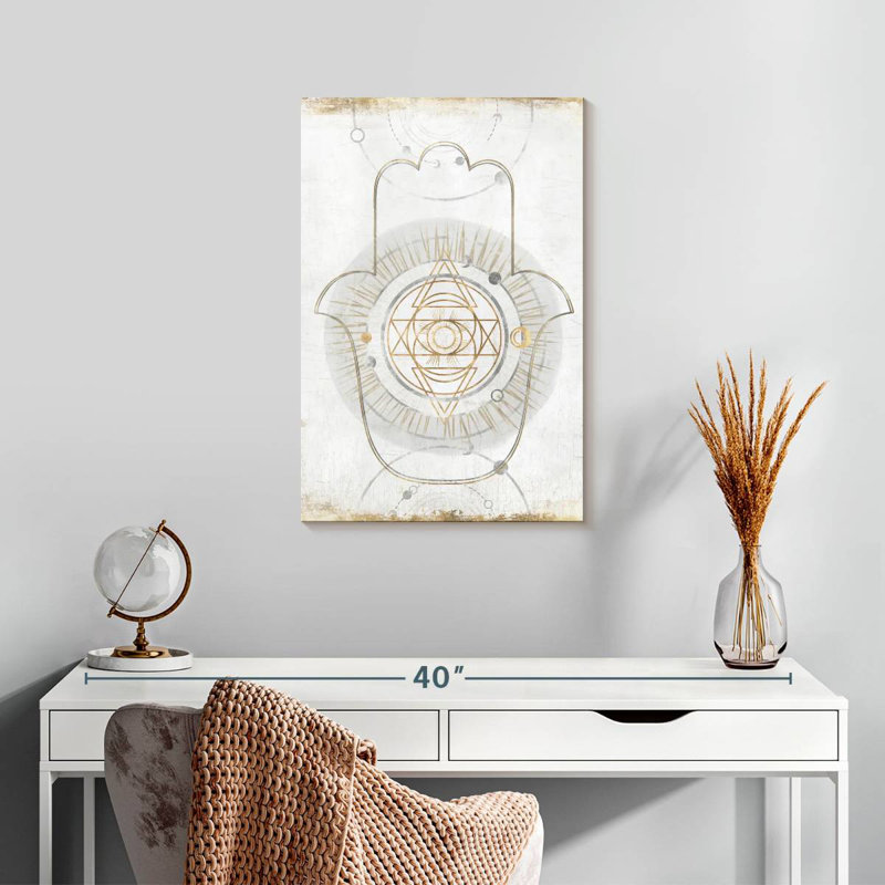 Or Hamsa I, H 24 po x l 16 po