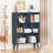 7 Cube Bookshelf, 3 Tier Modern Bookcase With Legs, Wood Cubeicals Organizer Storage Open Shelves, Retro Display Book Shelf, Freestanding Short Book Case For Bedroom,Living Room,Office-1887888337