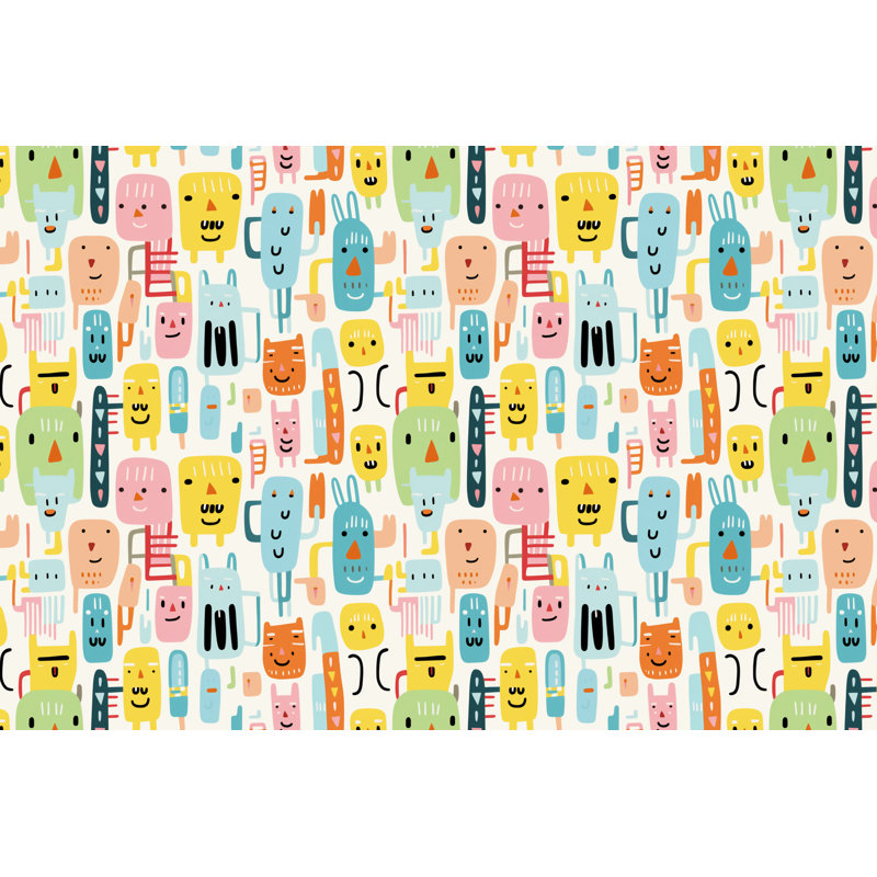 Whimsical Doodle Comforter, Twin Extra Long Comforter