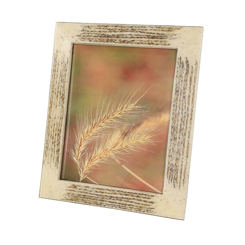 Cadre photo rectangulaire en herbe Sentimento, 8 po x 10 po