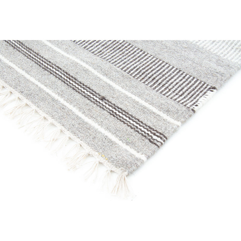 Rectangle 70 cm x 140 cm Geometric Hand Woven Kilim