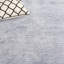 Tapis gris / bleu clair en viscose / laine / coton touffeté à la main Wibbo-1025497786