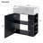 21.6" Bathroom Vanity With Ceramic Sink-107239772