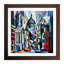 City of London Cubism - Framed Print-963158223