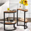 Ensemble de tables de bout avec rangement Adasha-264566225