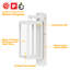2-Pack Outdoor Wall Sconce Exterior IP54 Waterproof LED Light Fixture Modern Wall Mount-1493693465