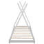 Lit plateforme House avec structure triangulaire-2120773218
