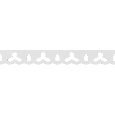 Garniture de sol en PVC de qualité architecturale H 6 po x P 5/8 po x L 48 po Holland