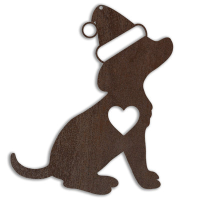 4'' Metal Holiday Shaped Ornament