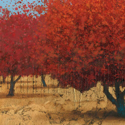 " Orange Trees III Square I " by James Wiens