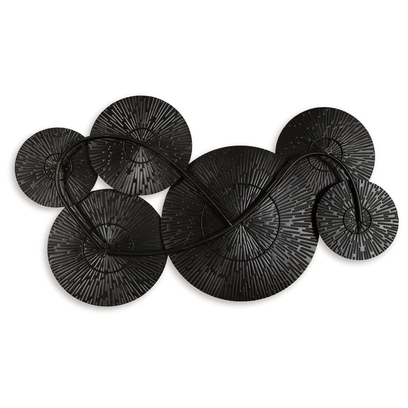 Cheltzie Abstract Wall Decor on Metal