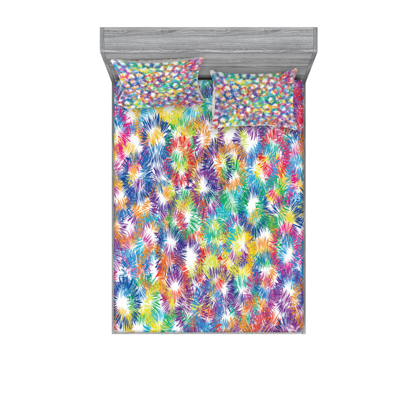 Microfiber Sheet Set, Full/Double Sheet Set with Fitted Sheet