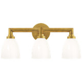 Chapman & Myers Wilton Triple Bath Light