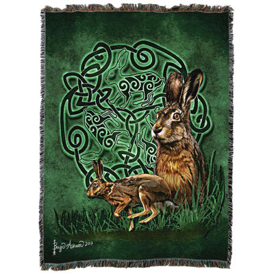 Pure Country Weavers Large Tapestry Throw Woven from Cotton (72x54)