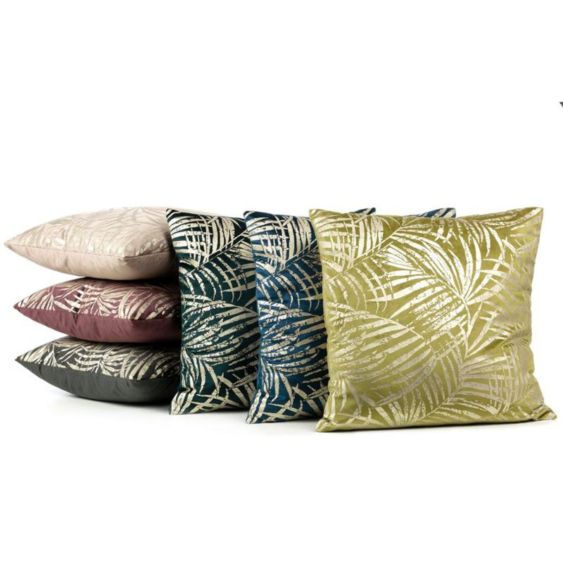Microfiber Square Pillow Case, Navy Blue