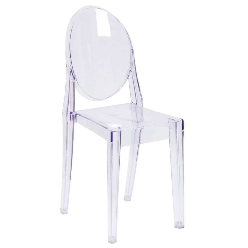 Donshay Indoor/Outdoor Transparent Ghost Side Chair