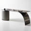 Bureau de table italien en pierre frittée minimaliste avec tiroirs Italian-381825120-381825133