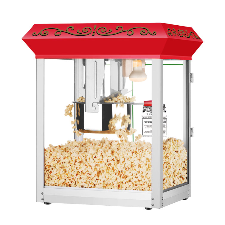 Great Northern All Star GNP-850 8 oz. Red Popcorn Machine