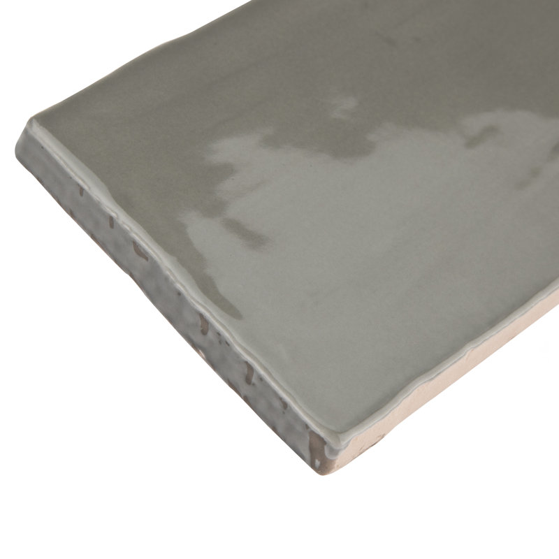 Chester 3" x 12" Ceramic Field Tile in Grey