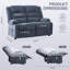 Fauteuil inclinable électrique 52 pouces-1797939828