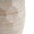 Outdoor/Indoor Lightweight Concrete Side Table,Travertine Finish