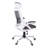 Office Chair, Adjustable Height, Swivel, Ergonomic, Armrests, Computer Desk, Work Mesh, Chrome Metal, Contemporary, Modern-1660028423