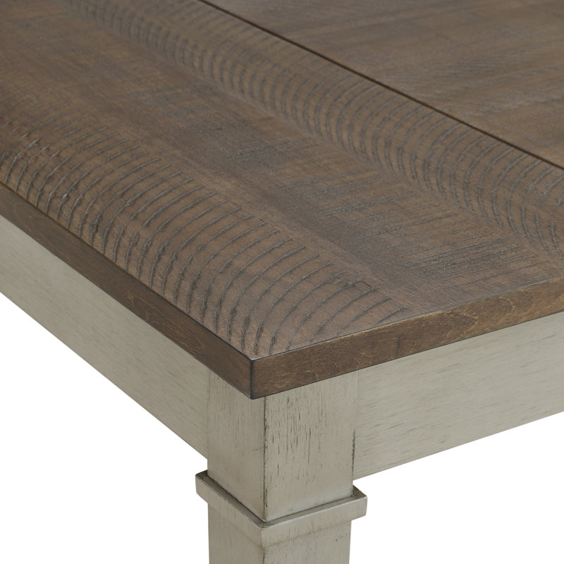 Table de salle à manger Pena, Ensemble de cinq pièces : table, quatre chaises